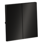 Клавиши для выключателя/переключателя двухклавишного, S70 Metal (антрацит)