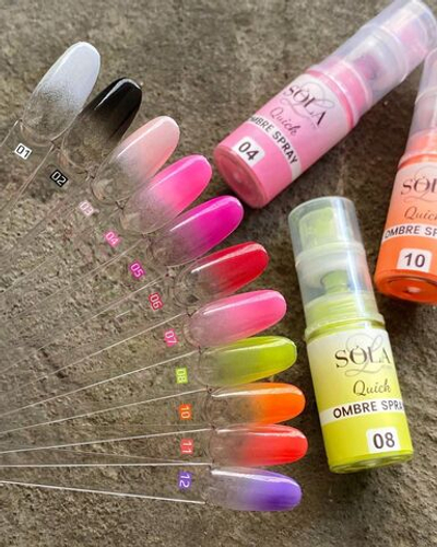 Sola Quick Ombre Dry Spray 06 - Сухой Спрей-омбре для градиента, 10мл