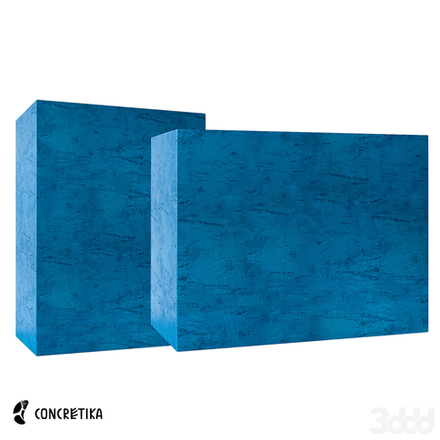 Кашпо DEVIDER COBALT BLUE 60 х 30 х 50