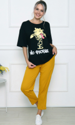 [m]Комплект женский бриджи+футболка ТК-3862