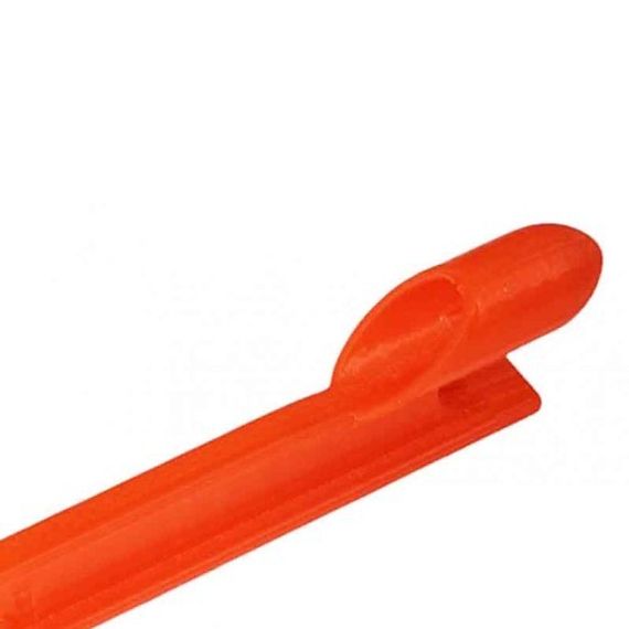 Мотовильце линя + заглушка острия гарпуна (2 в 1) DELFiN оранжевый