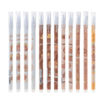 Ручка гелевая, пиши-стирай, Basir, синие чернила, серия "Капибара", разноцветный корпус