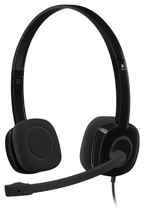 Наушники Logitech Stereo Headset H151 черный