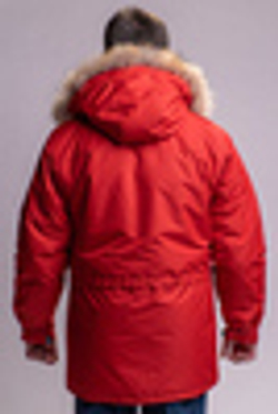 Куртка зимняя НОРДСИЯ (цвет: синяя, красный)