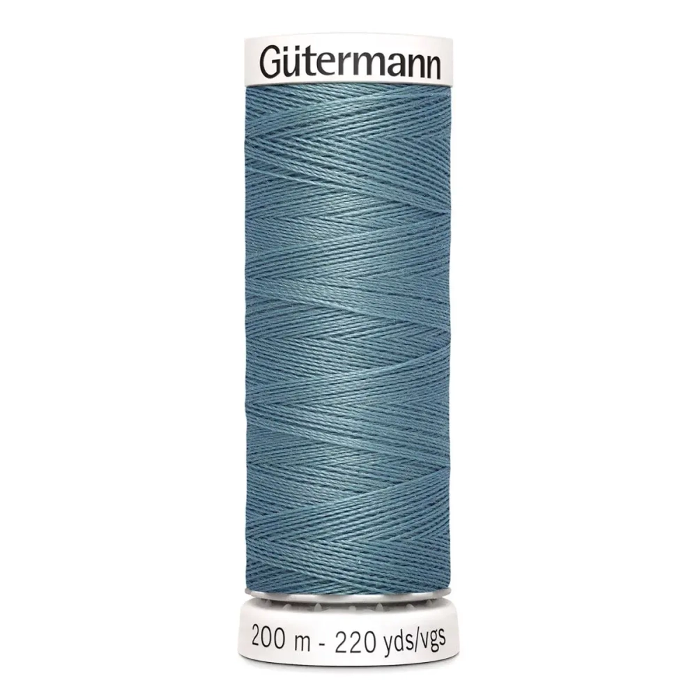 Нить Sew-All 200 м, Gutermann, 827 сизый