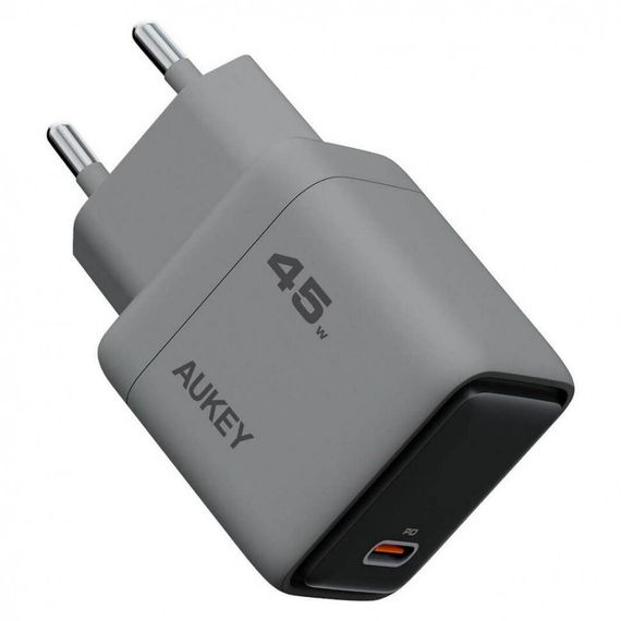 Cетевое зарядное устройство Aukey Comet 45W (AWC-PA-C2G) Gray