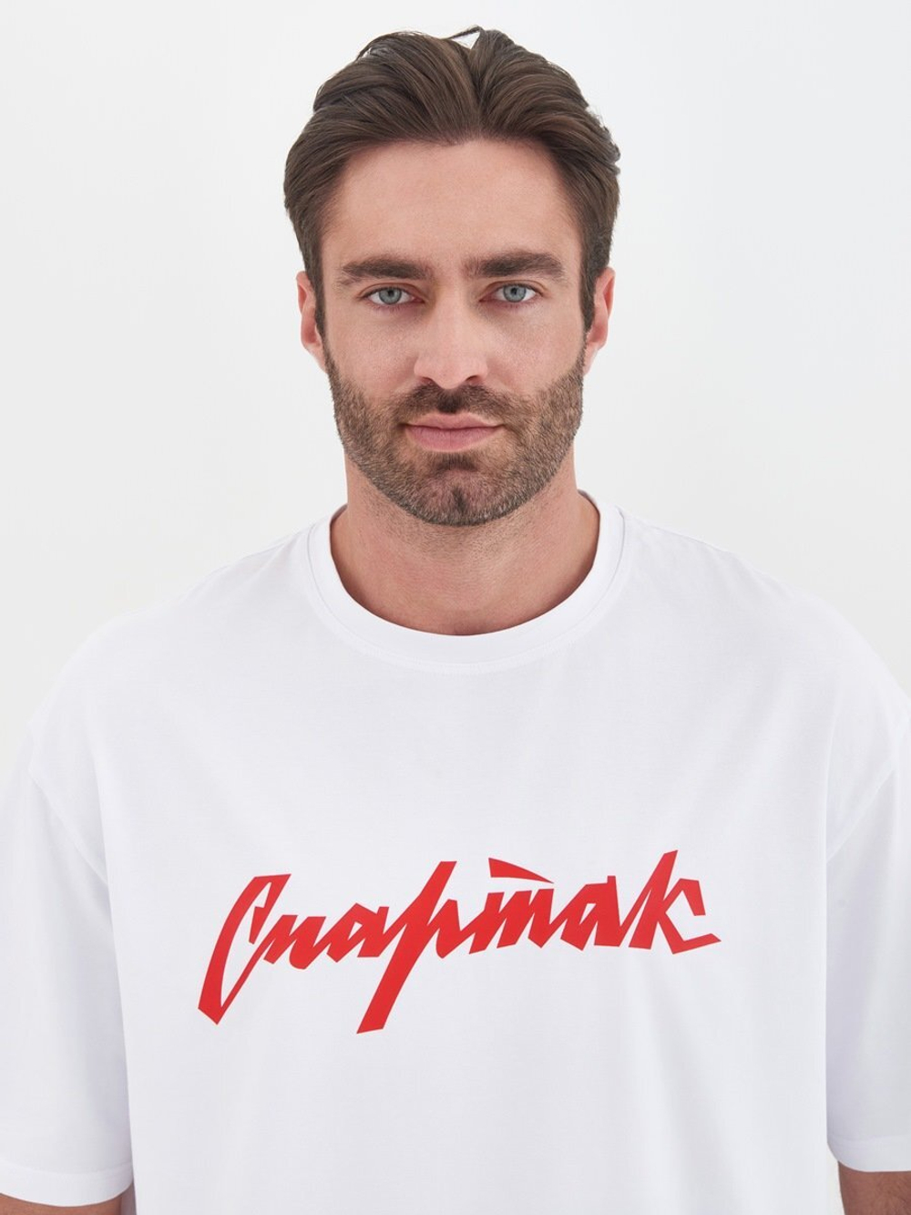 ОДЕЖДА ДЛЯ ТЕННИСА Унисекс, Футболка СПАРТАК Футболка Оверсайз .