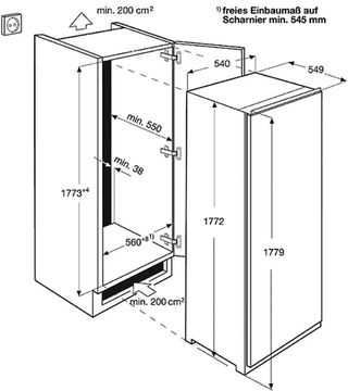 Встраиваемый морозильник Electrolux EUN 2243