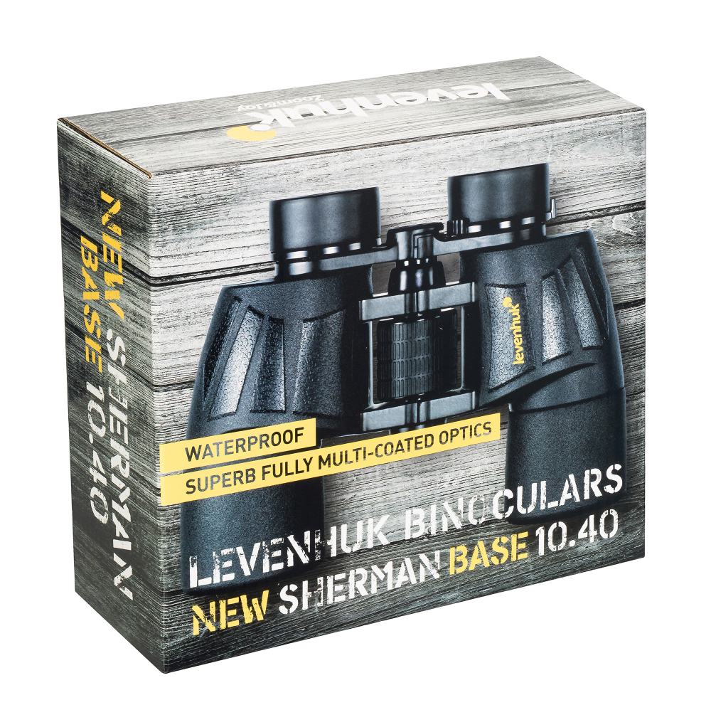 Бинокль Levenhuk New Sherman BASE 10x40
