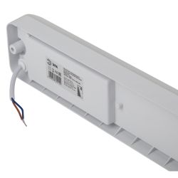 Светильник ЖКХ светодиодный ЭРА SPB-103-2-40K-020 20Вт 4000K 1900Лм IP65 350х75х50 оптико-акустический датчик движения