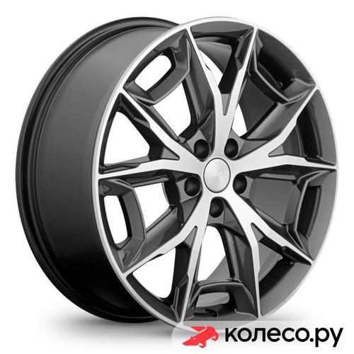 Паркер 7.5x19/5*108 D60.1 ET38 алмаз графит