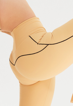 Брюки клёш SIA бежевые