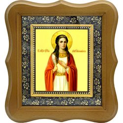 Мария Николаевна Романова, великая княжна. Икона на холсте.