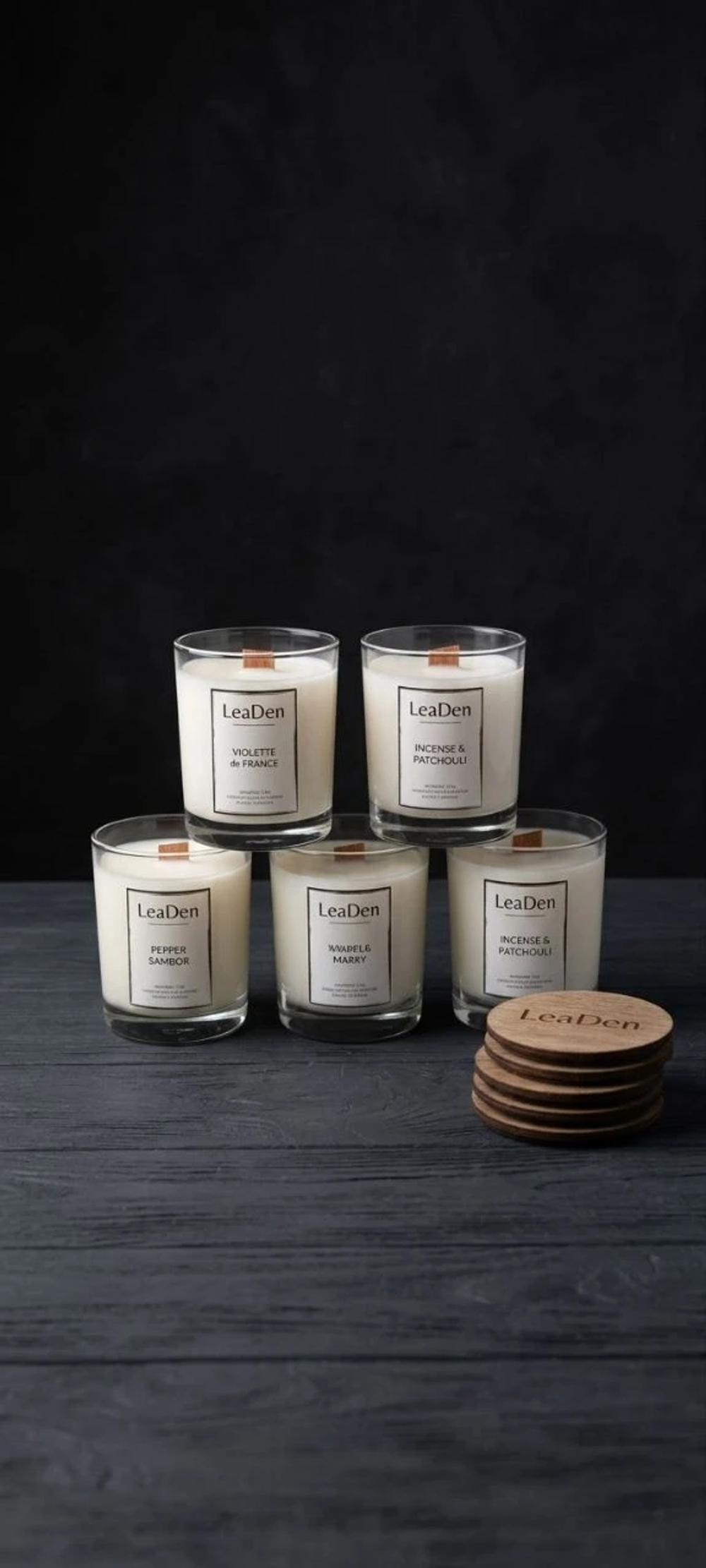 Свеча -"LeaDen"