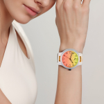 PUMA Reset V1 Series Wrist Watch Quartz Movement Nylon Strap 43mm White Dial Women"s Watch 30m Water Resistant