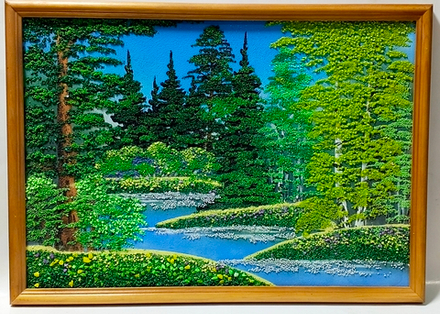 Картина"Летний пейзаж" 53-38см