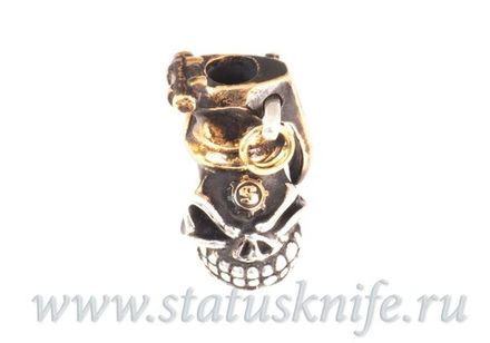 Бусина Starlingear Slickster Grenade Bead Silver