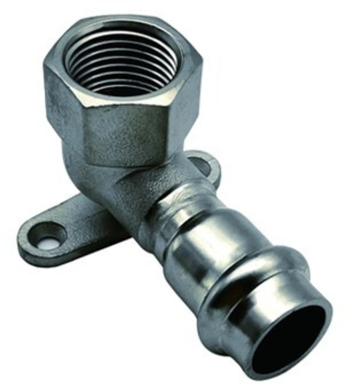 НЕРЖ Уголок с КРЕП. 18*1/2 г.  "VER-PRO"  (30/2шт)