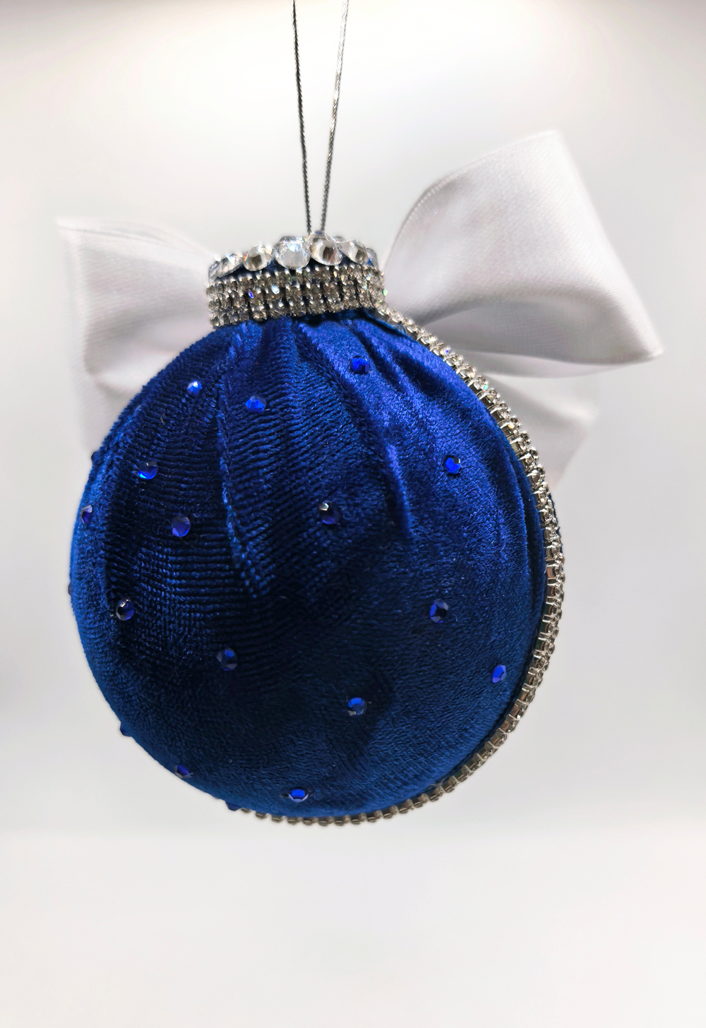 Ёлочные игрушки "БАРХАТ" 4шт