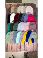 шапка зимняя ушанка из мягкого экомеха меховая