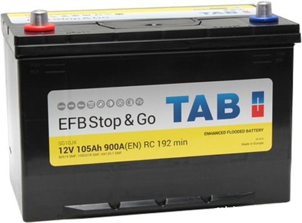TAB EFB Stop&amp;Go JIS 6CT- 105 аккумулятор