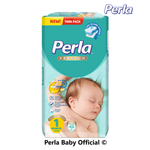 Подгузники PERLA PR TWIN NEWBORN 42 шт 2-5 кг