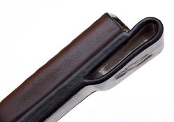 Чехол кожаный коричневый Buck 110фотография - 4