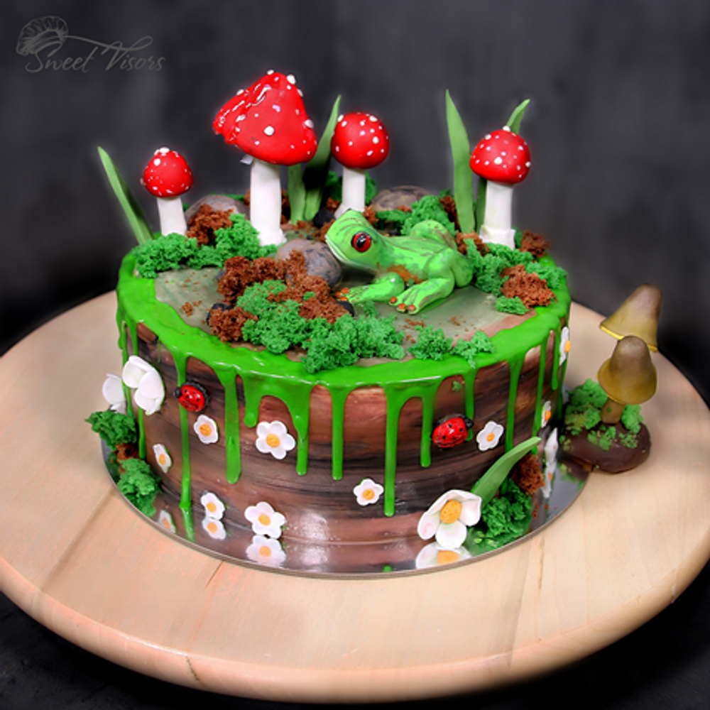 Торт Пень кондитерская Sweet Visors Сладкие Козырьки. Кондитер Светлана Дегтерева. Домашние торты на заказ для детей в СПБ. Мы создаем сладкие истории на любой вкус на день рождения, юбилей, свадьбу. Торты для мальчиков и мужчин, для девушек и девочек. Вы можете заказать десерты ручной работы.