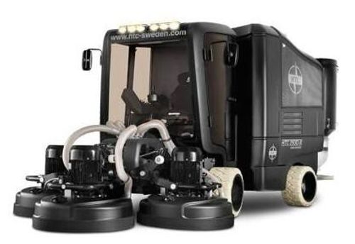 Мозаично-шлифовальная машина по бетону HTC 2500 iX - [380V / 45 кВт]