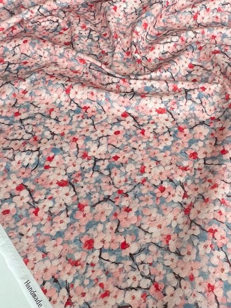 ЦВЕТУЩАЯ ВИШНЯ - 100% хлопок 5