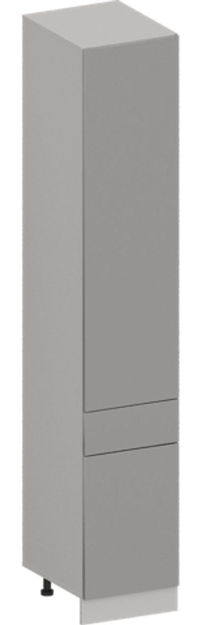 Кухня Модуль ШП1Я 400 Белый / Лайт Грей