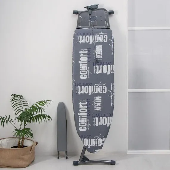 Доска гладильная Nika «Ника 11 тефлон», 122×40 см, регулируемая высота до 100 см, рисунок МИКС