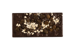 Горький шоколад ручной работы, с кедровым орехом и сосновой шишкой 100 г.