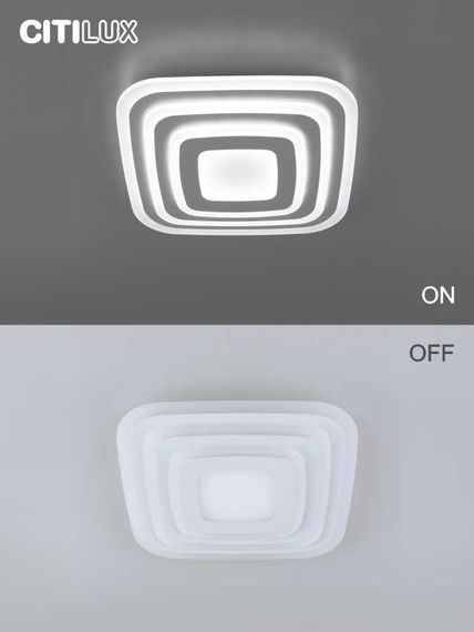 Потолочный светодиодный светильник Citilux Триест CL737A080E