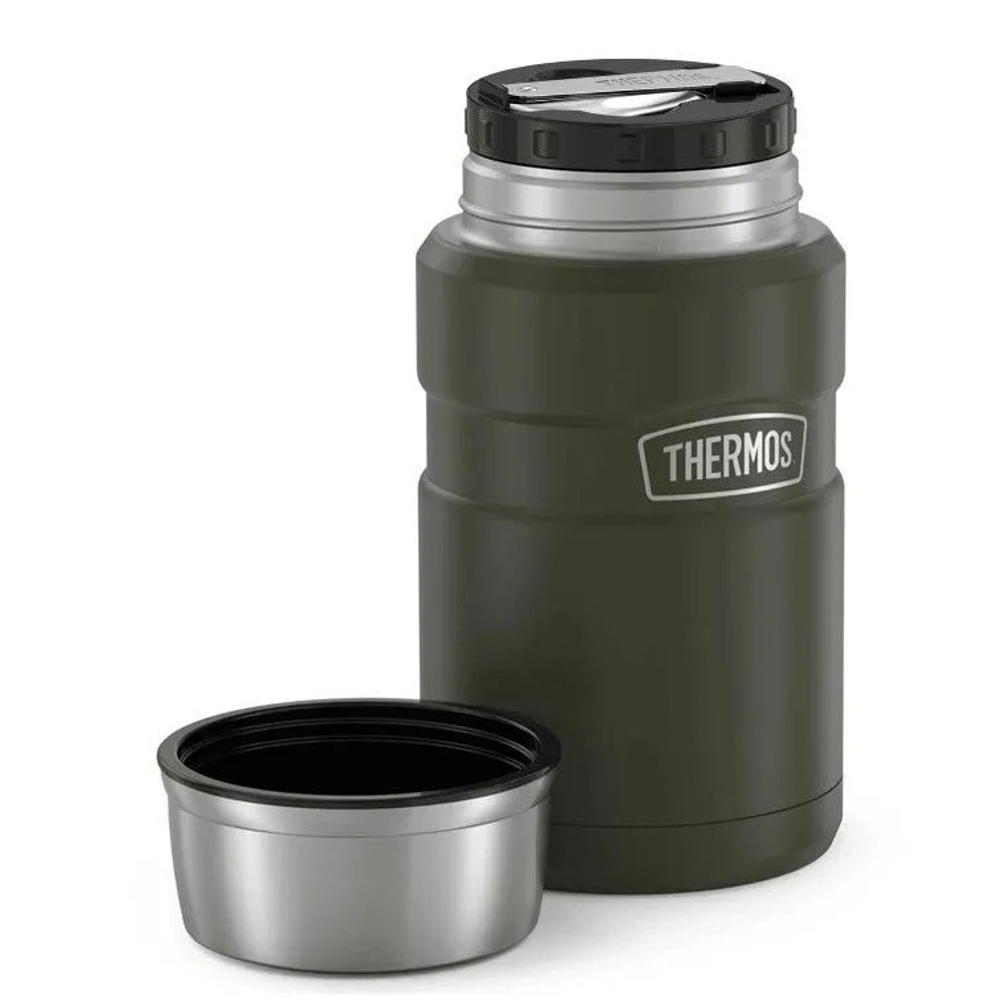 Термос из нерж. стали с ложкой тм THERMOS SK3020 MAG 0,71L