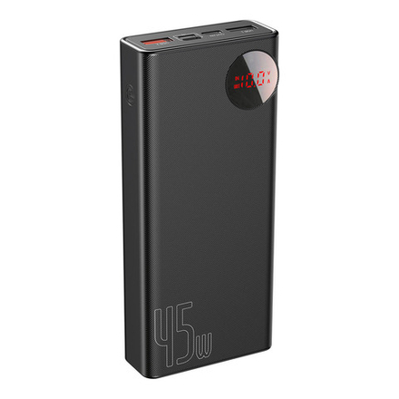 Внешний аккумулятор Baseus Mulight Digital Display Quick Charge Power Bank 45W 20000mAh