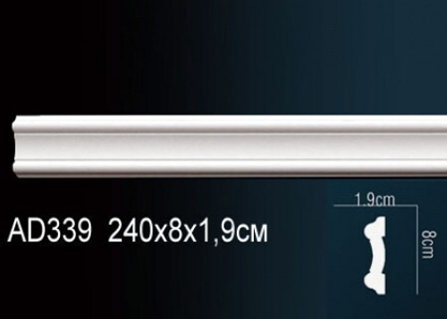 Молдинг гибкий AD339