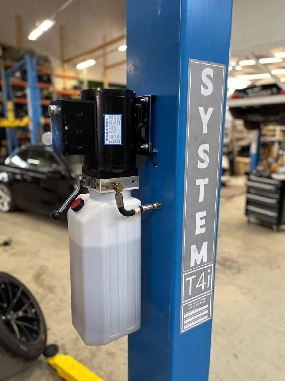 Двухстоечный гидравлический подъемник System T4i-1114 с верхней синхронизацией