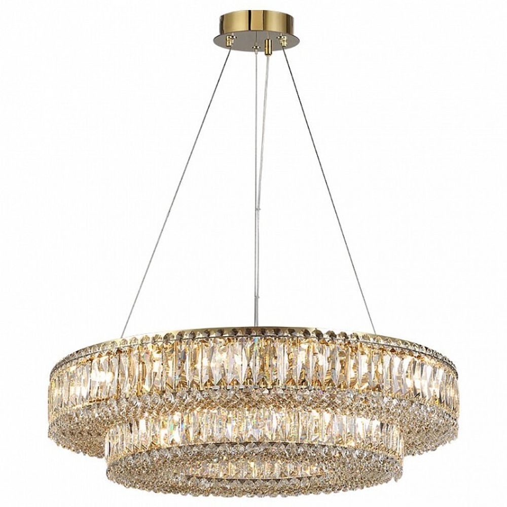 Подвесная люстра Newport 8450 8450+28/S gold