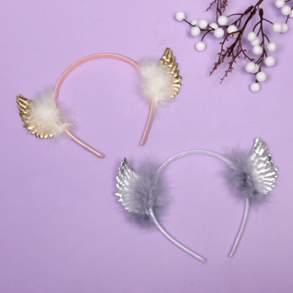 Ободок карнавльный «Крылья», микс