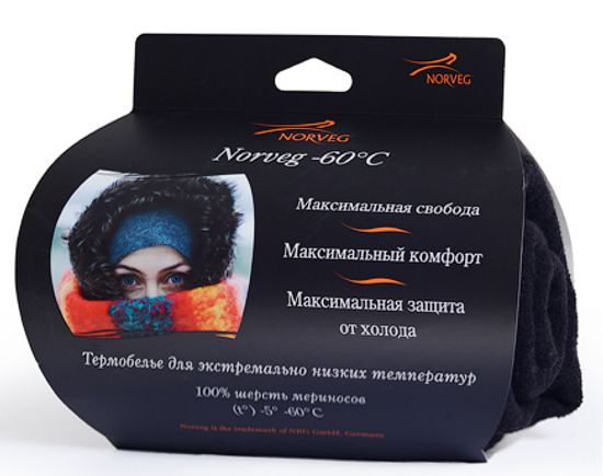 Термобелье Norveg Фуфайка женская,-60C воротник - стойка (4TW1RL)