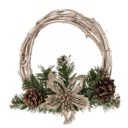 GAEM Изделие декоративное "Венок", L25 W8 H27 см