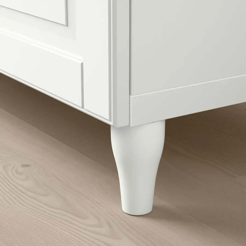 Комбинация для хранения - IKEA BESTÅ/BESTA/ БЕСТА/БЕСТО ИКЕА, 120x42x202 см, белый,