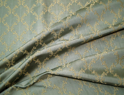 Жаккард Букет скань бирюза