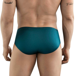 Мужские трусы брифы бирюзовые Clever Moda CELESTIAL BRIEF 176507
