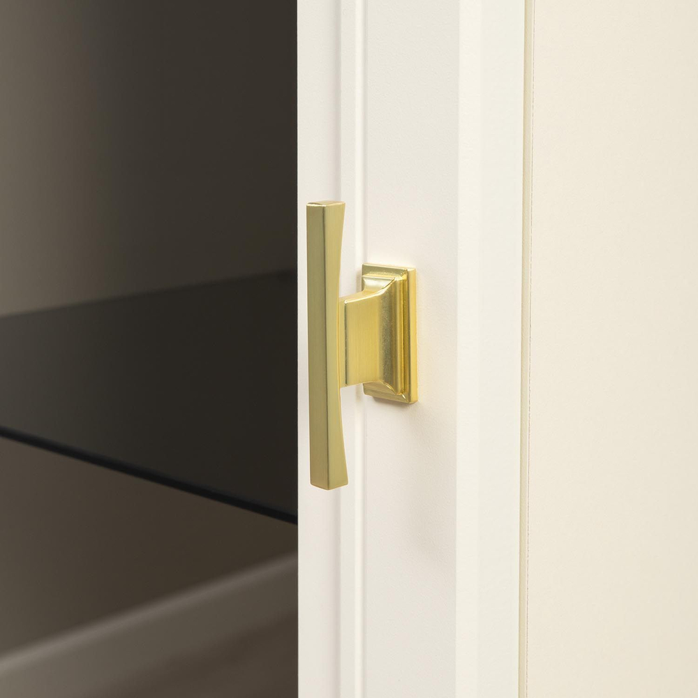 Марион шкаф-витрина 16.397.01 Слоновая кость