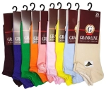 Носки женские GRAND LINE (ЖК-09), ассорти, р. 25