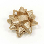 Бант Звезда 6,3см "Блеск" (Золотой)