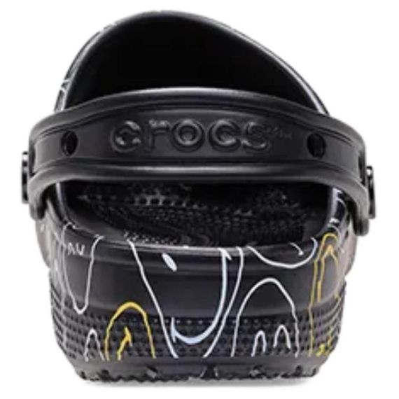 Crocs Round Toe 'Black Yellow'