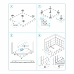 Душевой поддон RGW Stone Tray ST-W 16152912-001 90х120 белый